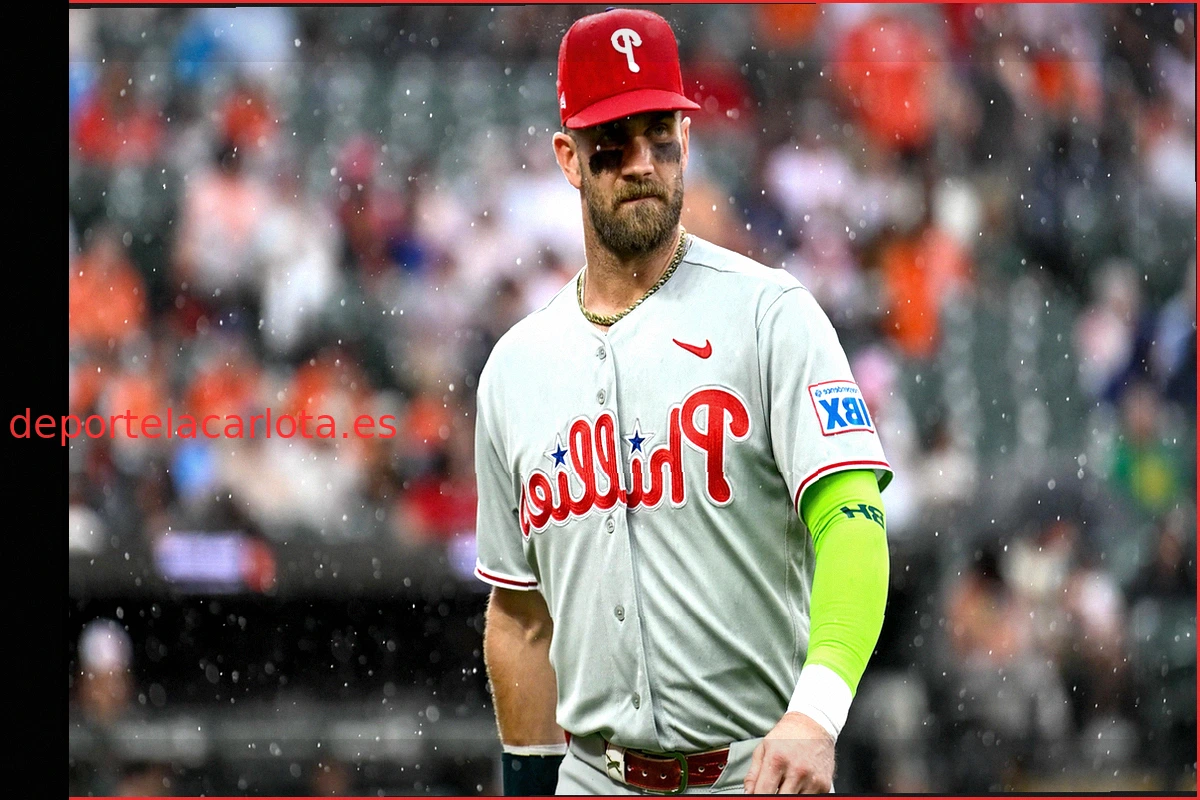 Bryce Harper bromea sobre la incomodidad de jugar en el jardín derecho de visitante tras el fichaje de Luis Arráez por los Phillies