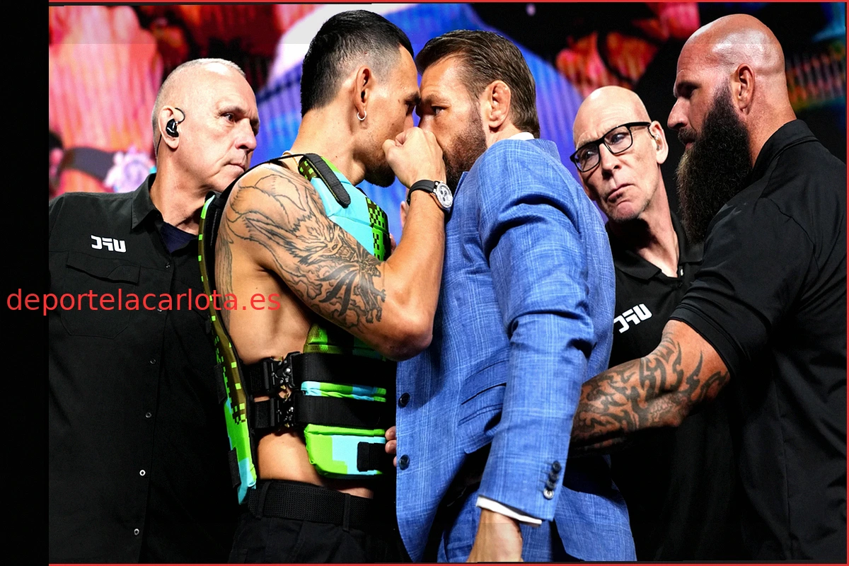 Conor McGregor y Max Holloway: Cara a Cara Caliente en Video Previo a la Revancha UFC