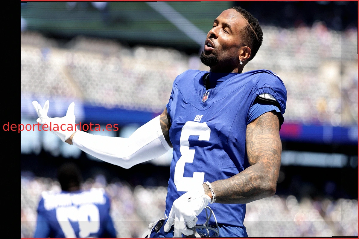 Odell Beckham Jr. de los Giants: "La cinta nunca miente" tras su primer partido de pretemporada contra los Vikings