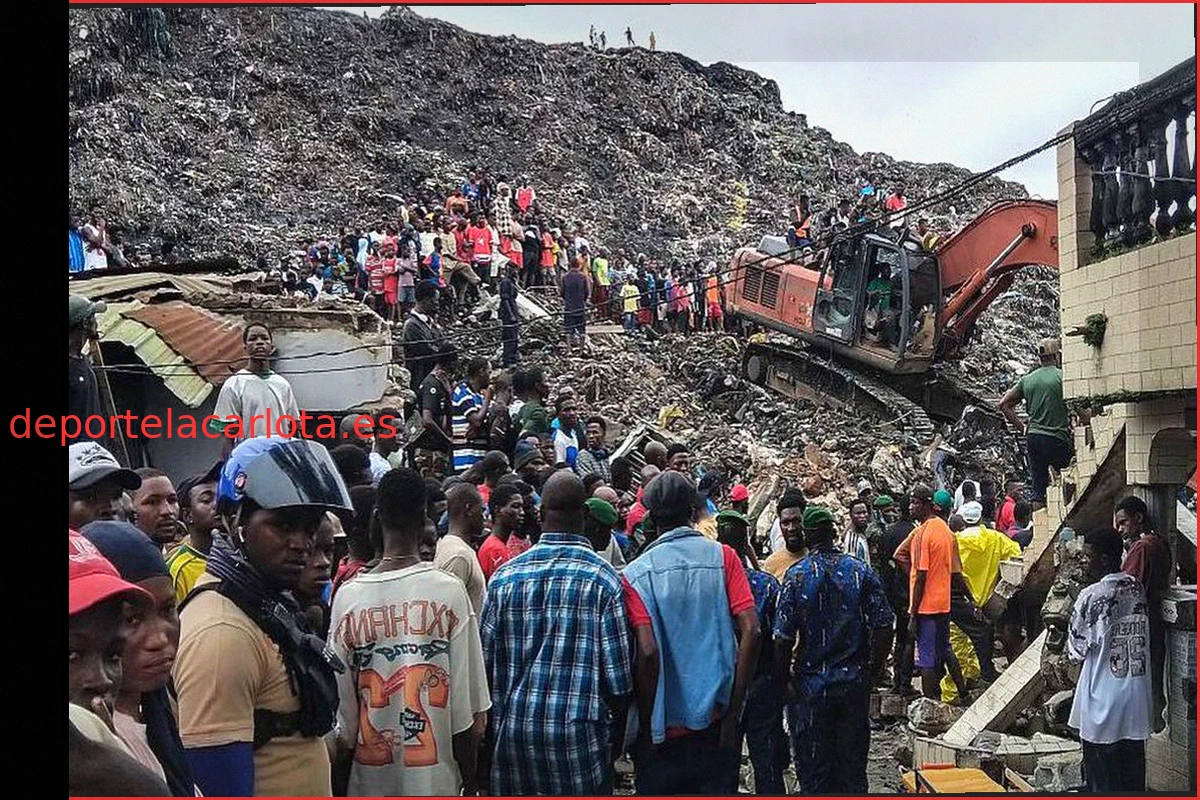 Colapso de vertedero en Guinea causa 30 muertes