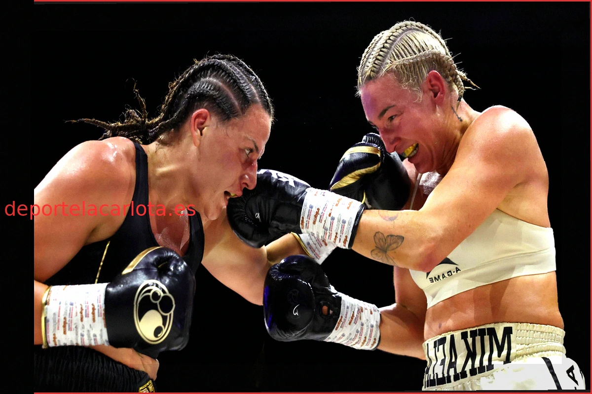 Cameron se corona campeona unificada de peso superwélter al vencer a Mayer