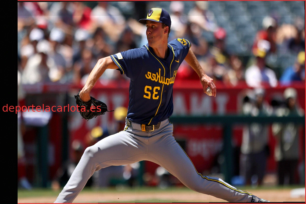 Jacob Misiorowski critica duramente el estado del montículo en el Angel Stadium tras la derrota de los Brewers