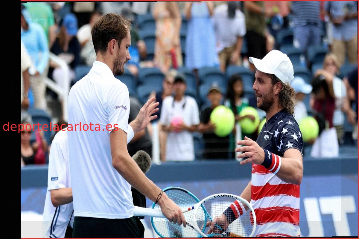 Medvedev estrena su cuenta en Cincinnati con la 100ª victoria en Masters 1000 sobre pista dura bajo la batuta de su nuevo entrenador Golubev