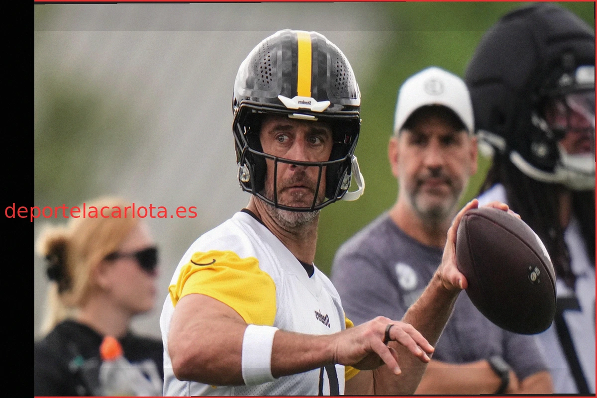 Aaron Rodgers: Brittani le dio luz verde para una temporada más con los Steelers