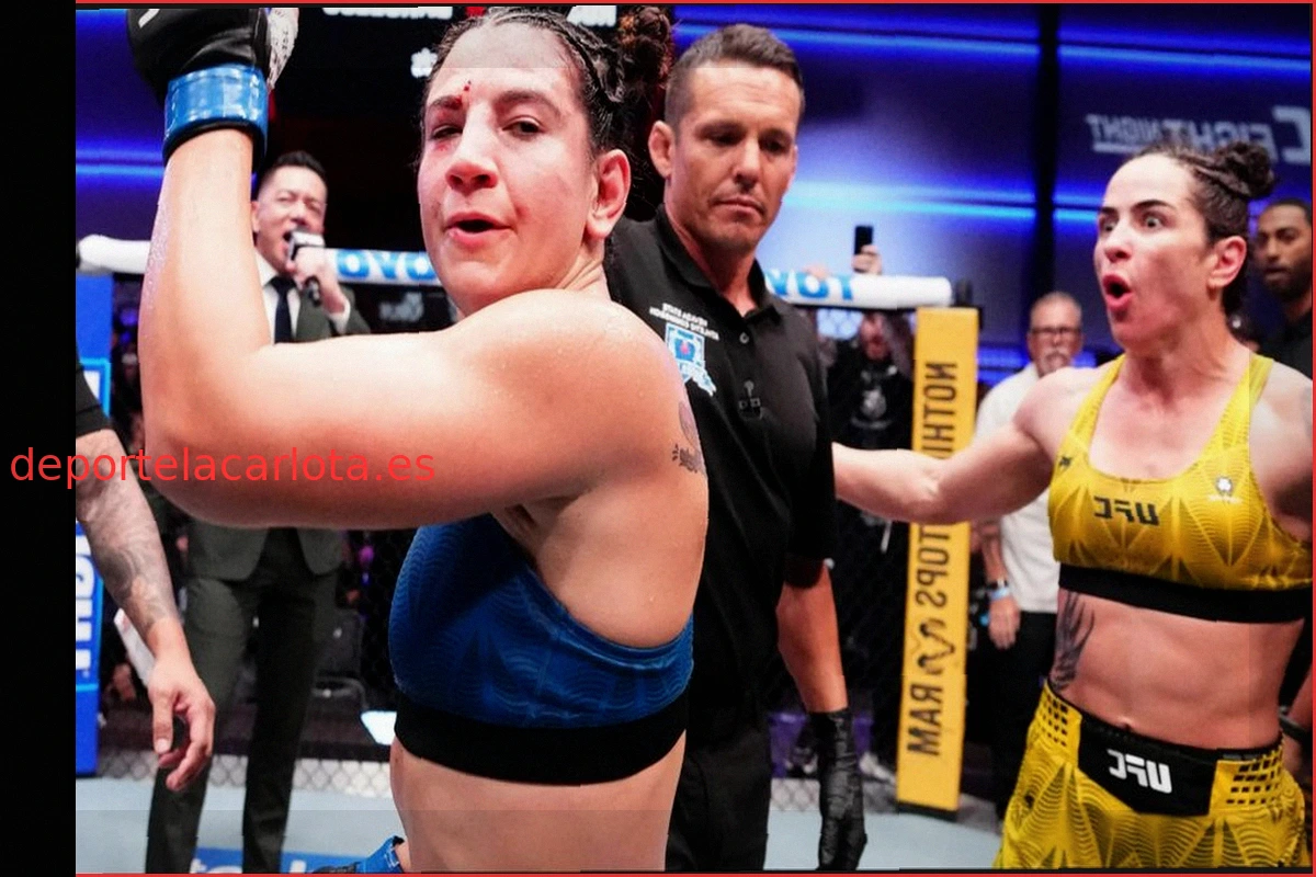 Ailin Perez responde a Norma Dumont con mensaje explícito tras polémica en UFC Vegas 121