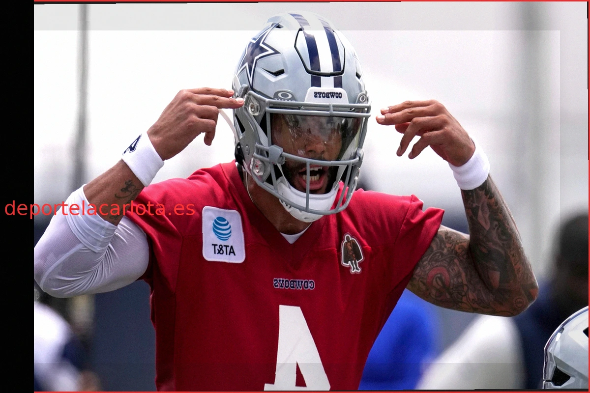 Dak Prescott no rehúye hablar del Super Bowl de cara a la temporada 2026 de los Cowboys