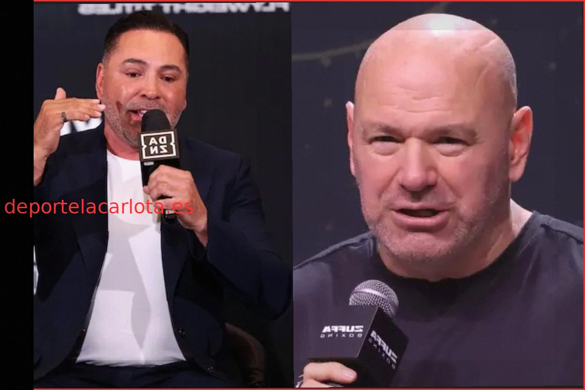 Dana White niega haber prohibido la asistencia de Oscar De La Hoya a la pelea Ryan García vs. Conor Benn