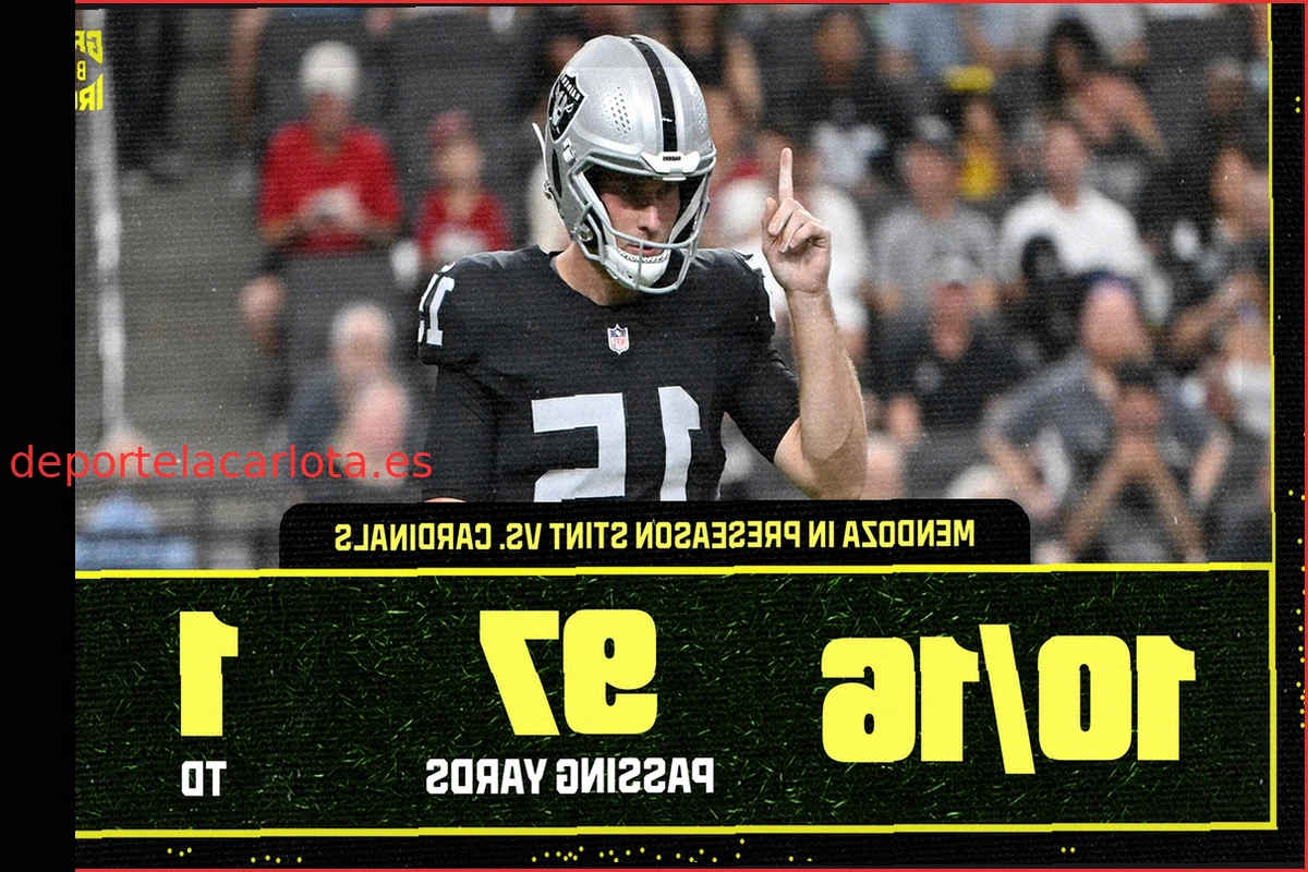 Estadísticas y Resumen del Partido: Fernando Mendoza, Jeremiyah Love - Cardinals vs. Raiders
